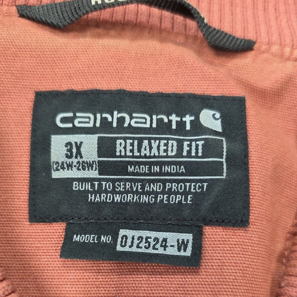 Carhartt Women's Bomber Jacket in Coral - Picture 2 of 2